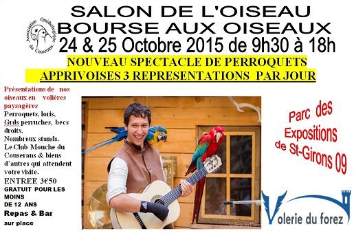Salon de l'oiseau et bourse aux oiseaux à Saint-Girons(09) Salon de l'oiseau et bourse aux oiseaux à Saint-Girons(09)