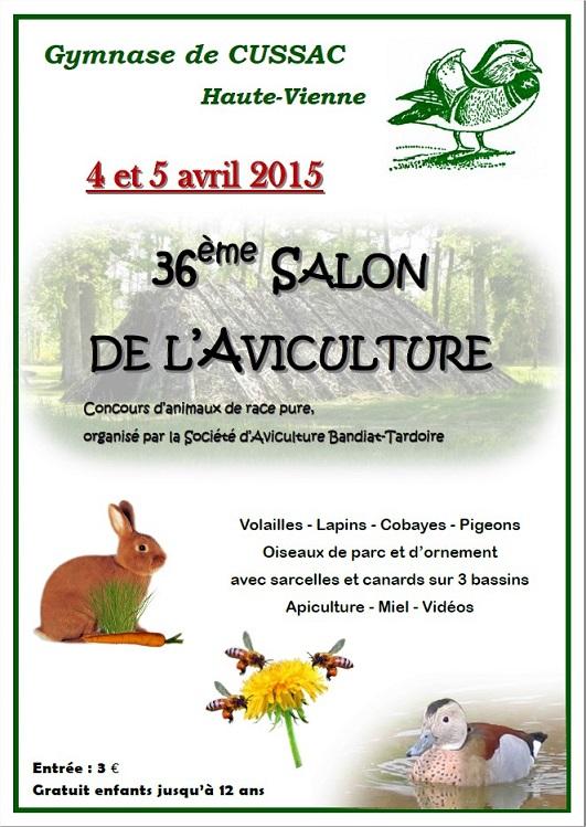 36ème salon de l'aviculture CUSSAC(87) 36ème salon de l'aviculture CUSSAC(87)