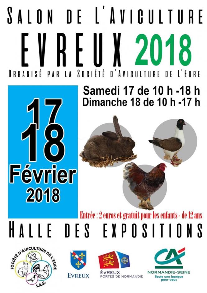 Salon de l'aviculture Evreux 2018