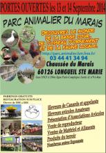 Portes ouvertes parc animalier du marais