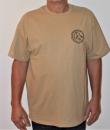 T-SHIRT manche courte Beige